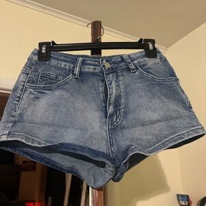 Denim Blue Women's Shorts